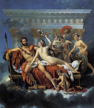 雅尅-路易 大衛 Mars Disarmed by Venus and the Three Graces